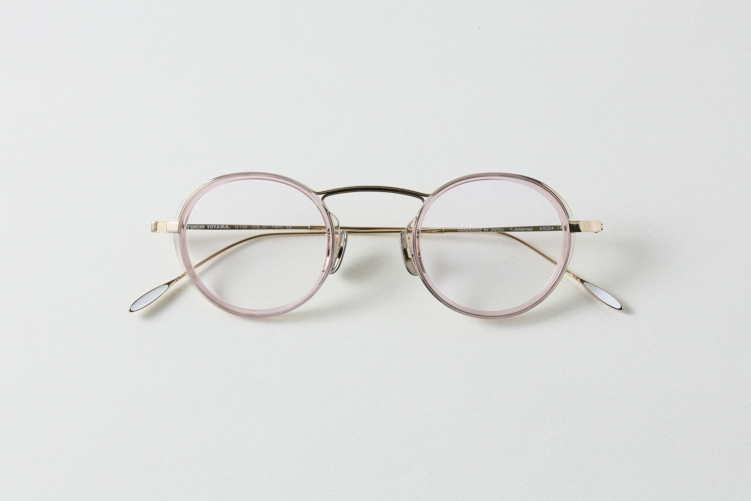 F.Johannes - U-109 - Col.1 White gold / Clear pink